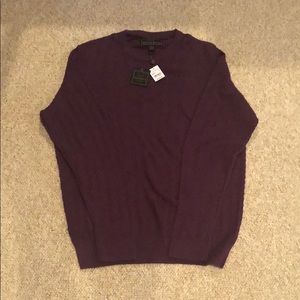 Jos. A. Bank Reserve Purple Sweater